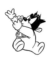 coloriage bebe dingo